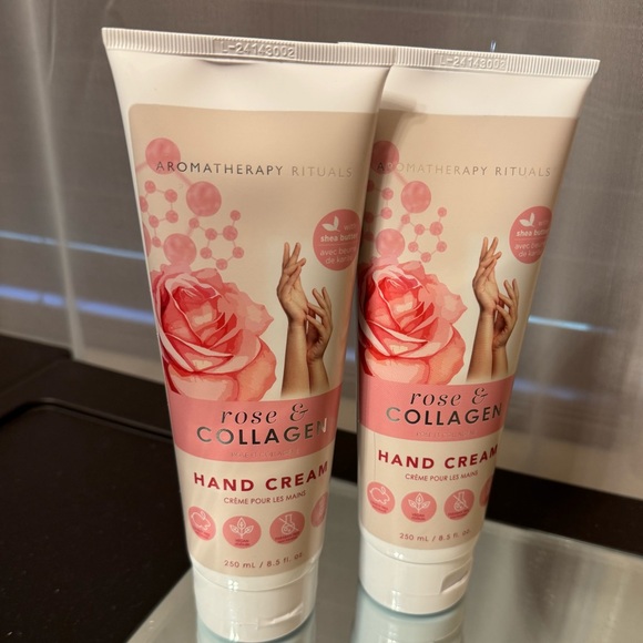 AROMATHERAPY RITUALS Rose & Collagen Hand Cream 
Brand New 2 squeeze tubes - Picture 7 of 9